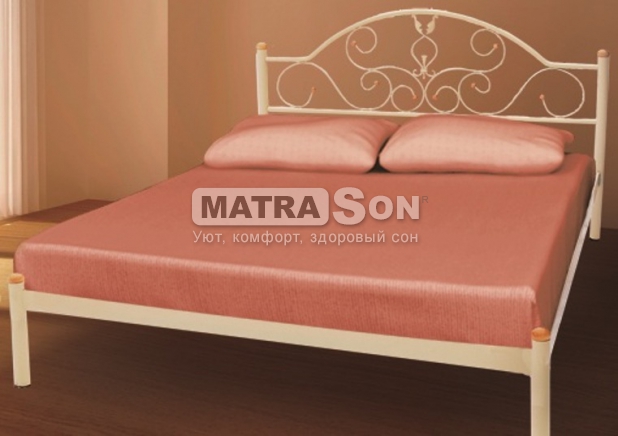Металлическая кровать Анжелика , Фото № 1 - matrason.ua
