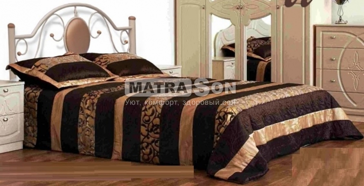 Металлическая кровать Лаура , Фото № 1 - matrason.ua