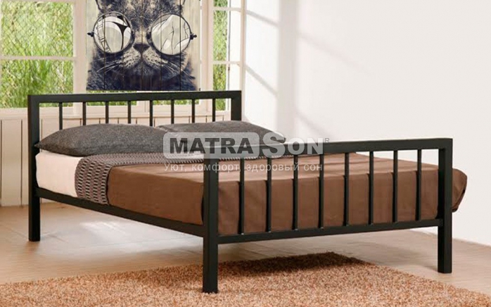 Металлическая кровать Торино с изножьем , Фото № 1 - matrason.ua