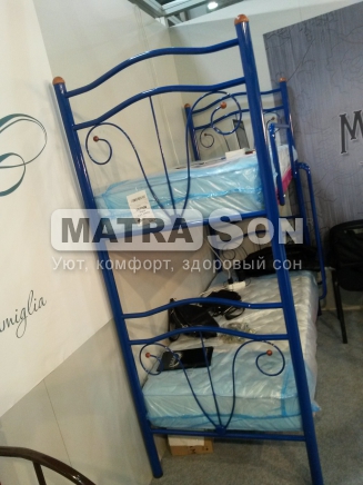 Металлическая двухъярусная кровать Диана , Фото № 5 - matrason.ua