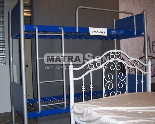 Металлическая двухъярусная кровать Арлекино , Фото № 3 - matrason.ua