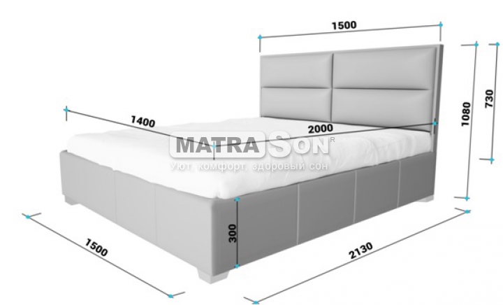Кровать СИТИ , Фото № 7 - matrason.ua
