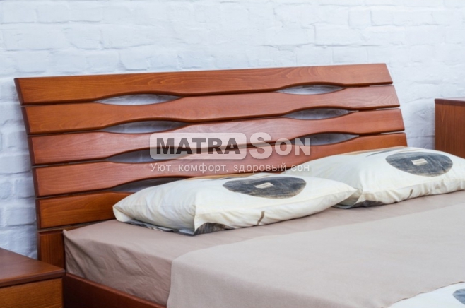 Кровать из бука Марита Макси с ящиками , Фото № 2 - matrason.ua