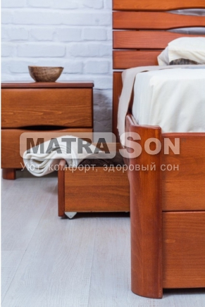 Кровать из бука Марита Макси с ящиками , Фото № 8 - matrason.ua