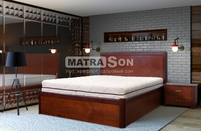 Кровать из бука Кингстон , Фото № 1 - matrason.ua