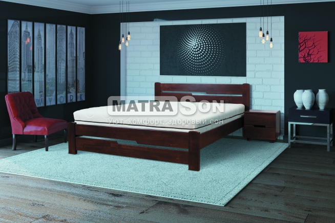 Кровать из бука Оттава Плюс , Фото № 4 - matrason.ua