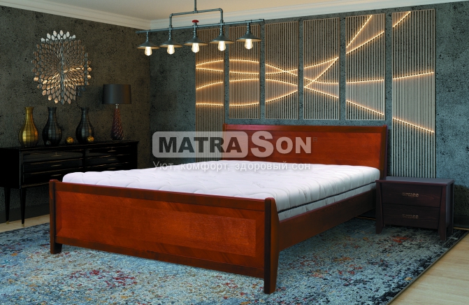 Кровать из бука Милтон Плюс , Фото № 1 - matrason.ua