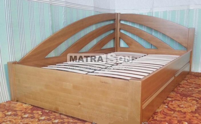 Кровать угловая деревянная  Радуга , Фото № 6 - matrason.ua