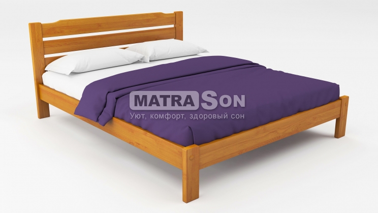 Кровать из ольхи Мэри , Фото № 1 - matrason.ua