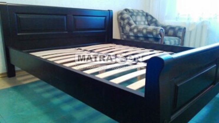 Кровать из массива ольхи Lanna , Фото № 2 - matrason.ua