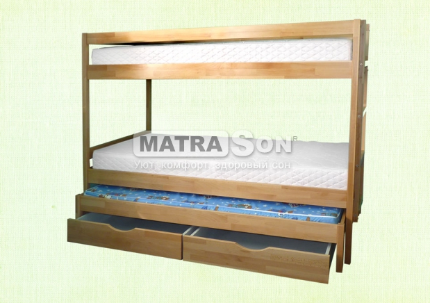 Кровать из бука Трио , Фото № 4 - matrason.ua
