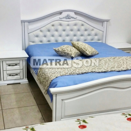 Спальня Флоренция белая патина серебро , Фото № 2 - matrason.ua