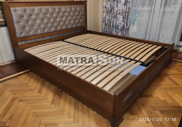 Кровать из бука Лорд ТМ Лев , Фото № 6 - matrason.ua