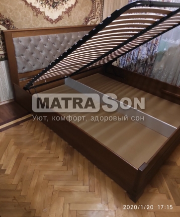 Кровать из бука Лорд ТМ Лев , Фото № 7 - matrason.ua