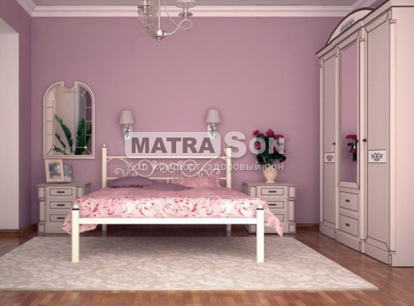 Металлическая кровать Скамья  Глория , Фото № 3 - matrason.ua