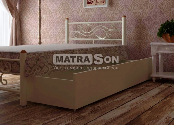 Металлическая кровать Скамья  Глория , Фото № 4 - matrason.ua