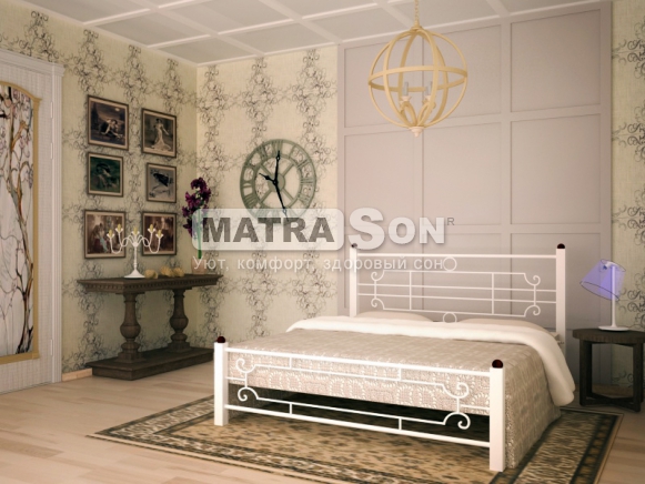 Металлическая кровать Винтаж , Фото № 2 - matrason.ua