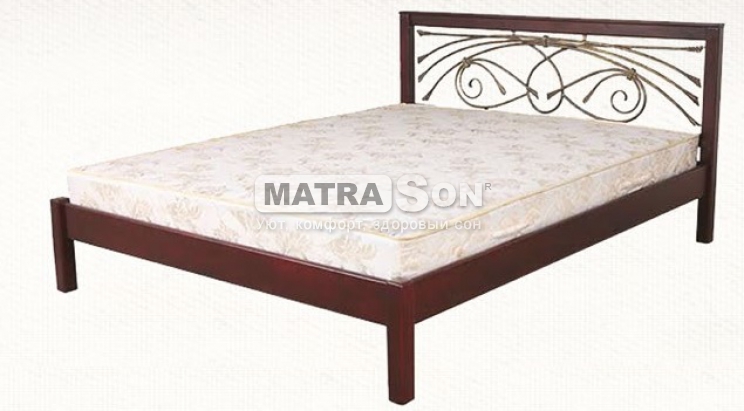 Кровать из ольхи Геркулес , Фото № 1 - matrason.ua