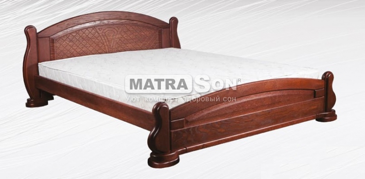 Кровать из ольхи Диадема , Фото № 1 - matrason.ua