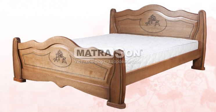 Кровать из ольхи Исида , Фото № 1 - matrason.ua