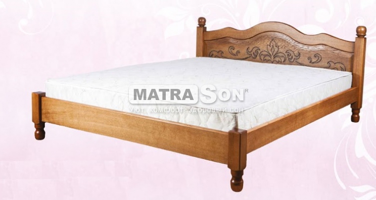 Кровать из ольхи Алия , Фото № 1 - matrason.ua