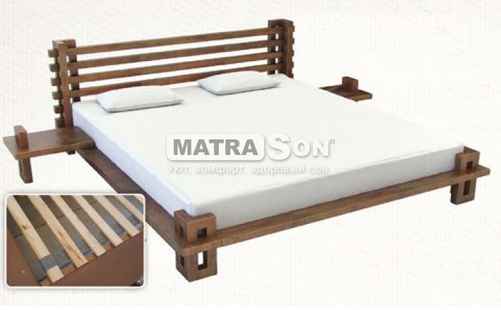 Кровать из ольхи Сакура , Фото № 1 - matrason.ua