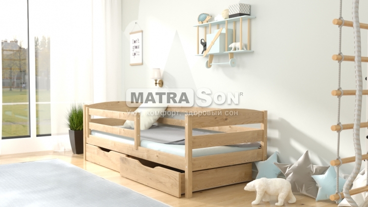 Кровать Хюго деревянная , Фото № 1 - matrason.ua