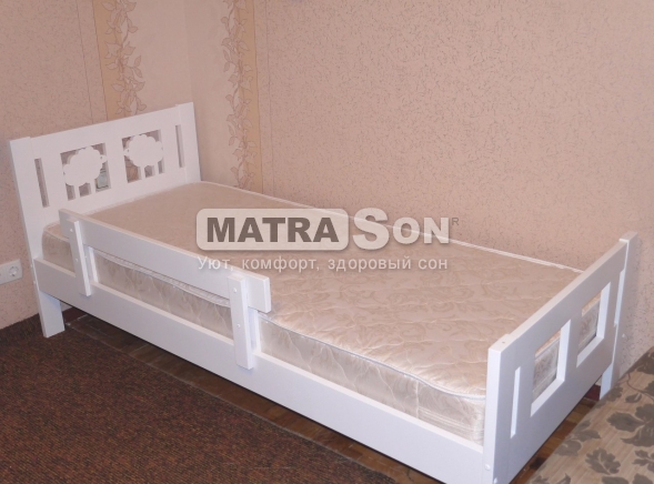 Кровать из ольхи с барашками , Фото № 1 - matrason.ua