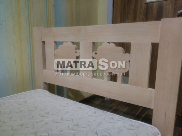 Кровать из ольхи с барашками , Фото № 2 - matrason.ua