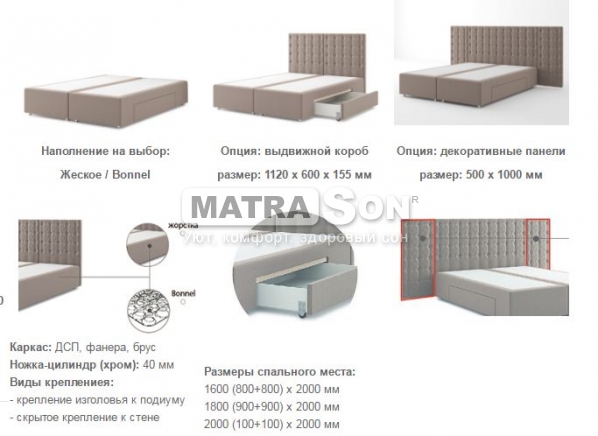 Кровать-подиум-трансформер , Фото № 14 - matrason.ua
