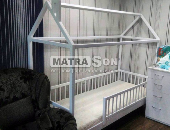Кровать детская из ольхи Домик , Фото № 13 - matrason.ua
