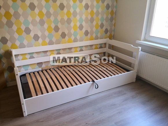 Кровать ТМ Лев Милена с подъемным механизмом , Фото № 2 - matrason.ua