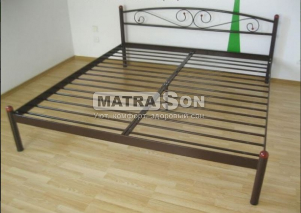 Металлическая каркас-кровать V-1 , Фото № 4 - matrason.ua