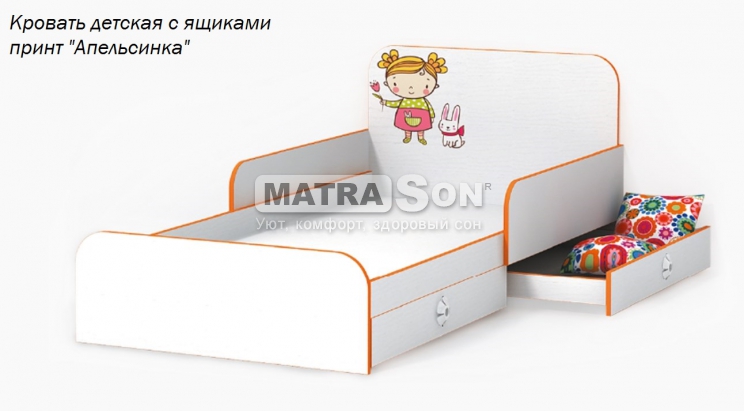 Кровать детская с бортиками Слим , Фото № 6 - matrason.ua