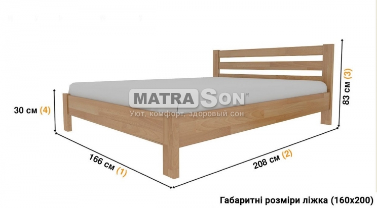 Кровать Рената Люкс , Фото № 2 - matrason.ua