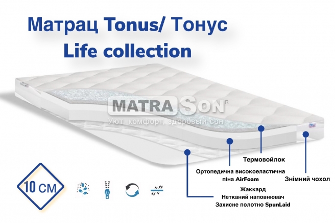 Матрас Family Sleep Life Tonus , Фото № 2 Матрас Family Sleep Life Tonus , Фото № 2 - matrason.ua