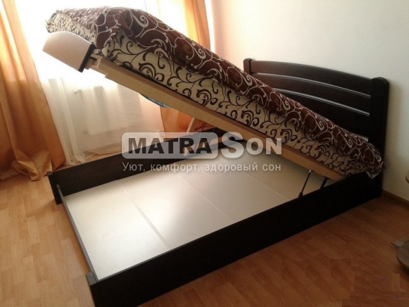 Ліжко з бука Селена-Аурі з підйомним механізмом , Фото № 2 - matrason.ua