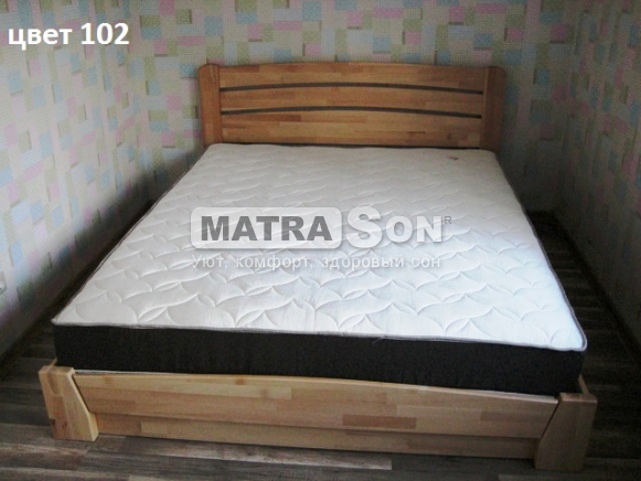 Кровать из бука Селена Аури с подъемным механизмом , Фото № 12 - matrason.ua