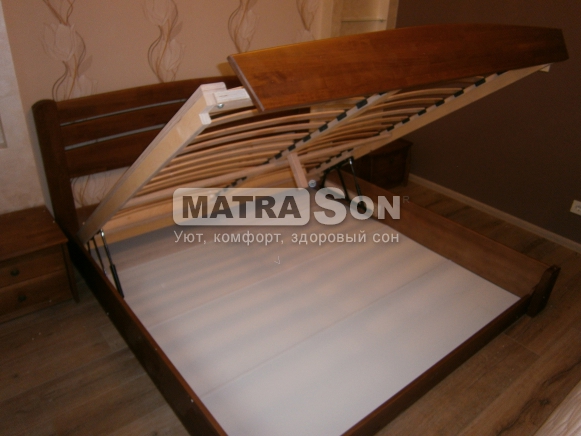 Ліжко з бука Селена-Аурі з підйомним механізмом , Фото № 17 - matrason.ua