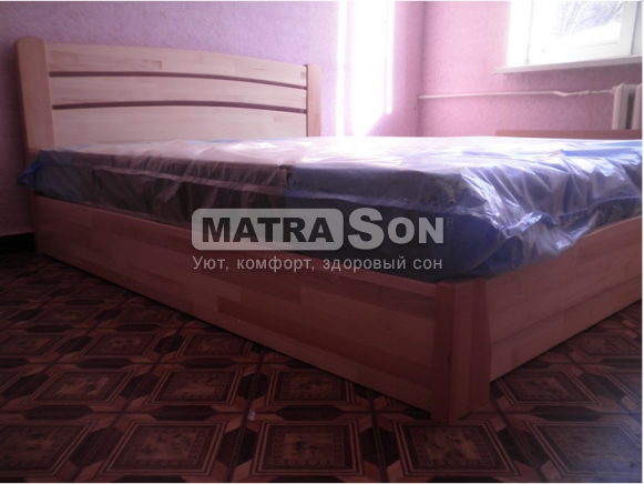 Кровать из бука Селена Аури с подъемным механизмом , Фото № 22 - matrason.ua