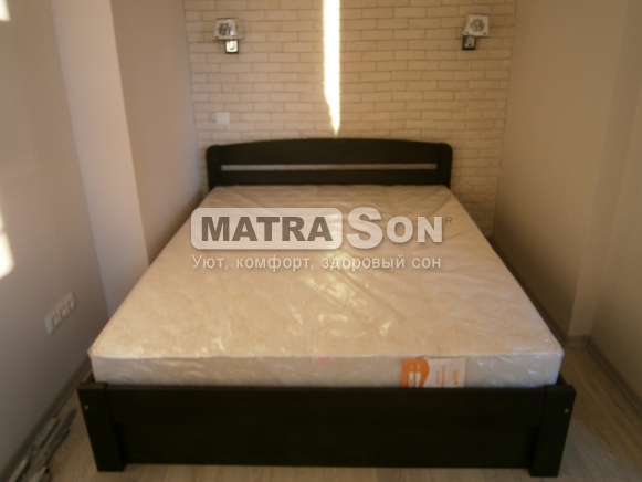 Ліжко з бука з коробом для білизни Октавія С1 , Фото № 3 - matrason.ua