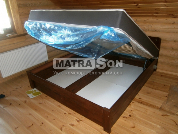 Кровать из бука с коробом для белья Октавия С1 , Фото № 7 - matrason.ua