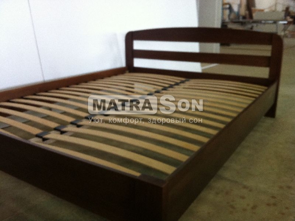 Кровать из бука Октавия С1 + ящики для белья , Фото № 6 - matrason.ua