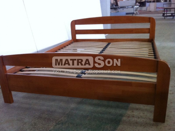 Кровать из бука Октавия С2 + ящики для белья , Фото № 2 - matrason.ua