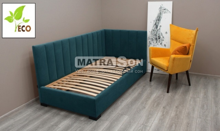 Кровать угловая с подъемным механизмом Экософт , Фото № 4 - matrason.ua