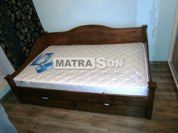 Кровать из бука Камелия с ящиками для белья , Фото № 6 - matrason.ua