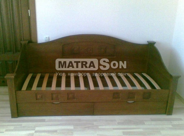 Кровать из бука Камелия с ящиками для белья , Фото № 7 - matrason.ua