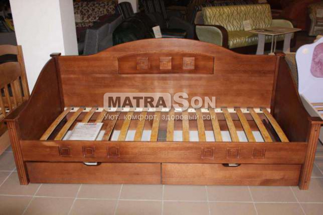 Кровать из бука Камелия с ящиками для белья , Фото № 12 - matrason.ua