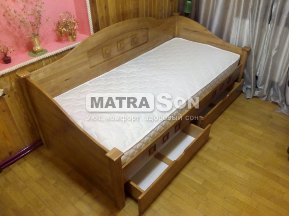 Кровать из бука Камелия с ящиками для белья , Фото № 16 - matrason.ua