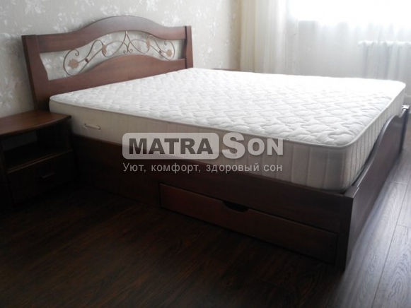 Кровать из бука с ящиками Вивьен , Фото № 2 - matrason.ua